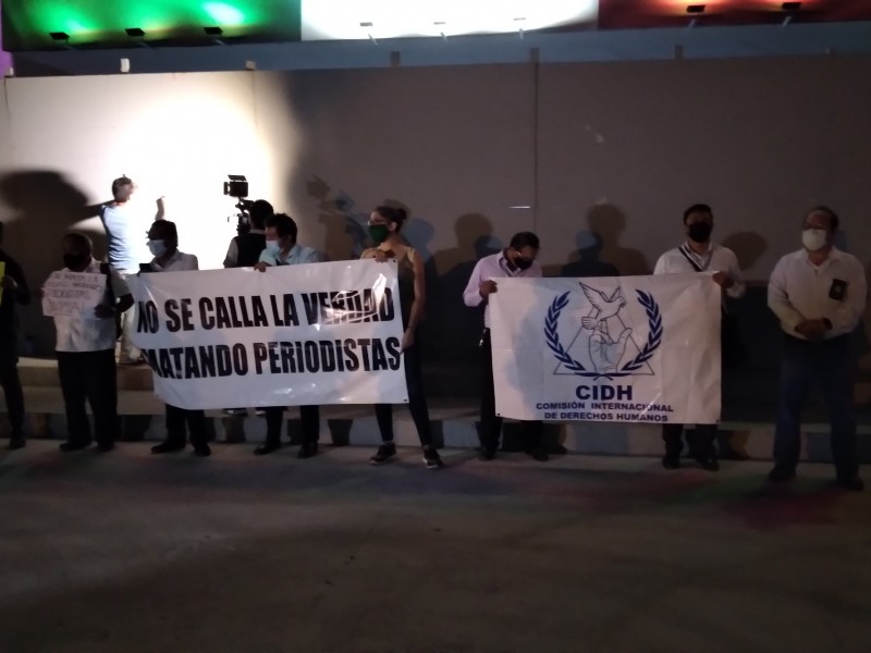 Gremio periodístico en Chiapas demanda justicia