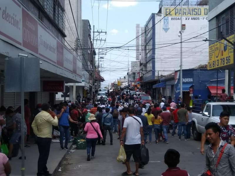 Grezca entre municipales y ambulantes en Tuxtla Gutiérrez