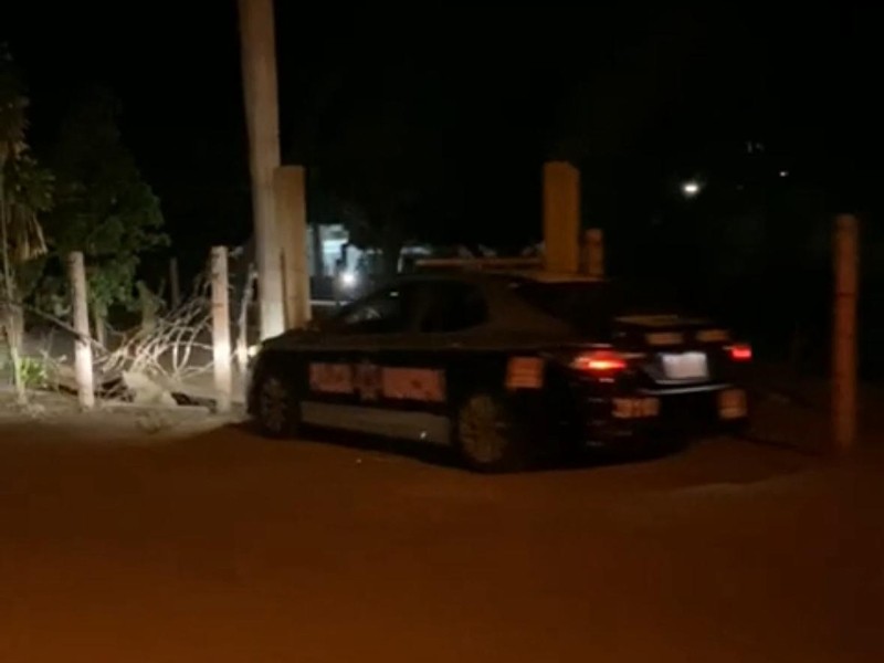 Grupo armado agrede a balazos a tránsito en Navolato