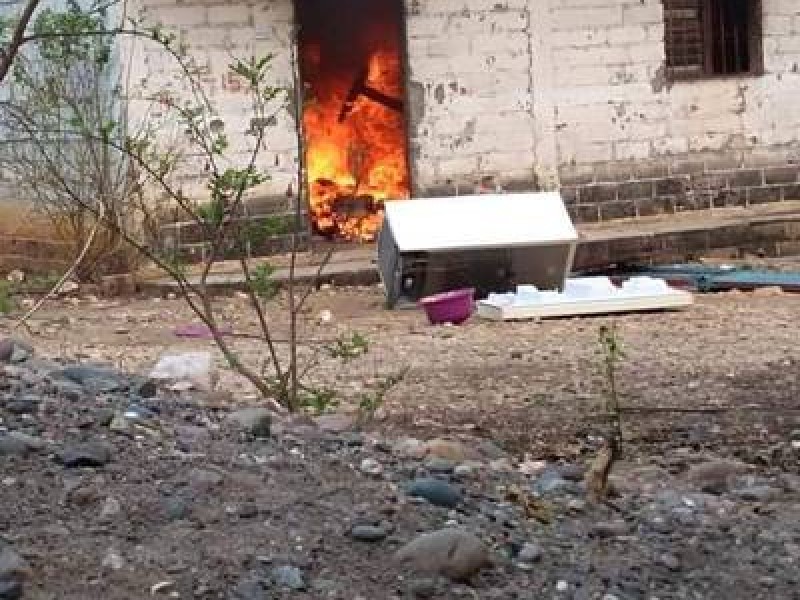 Grupo armado incendió viviendas en Venustiano Carranza