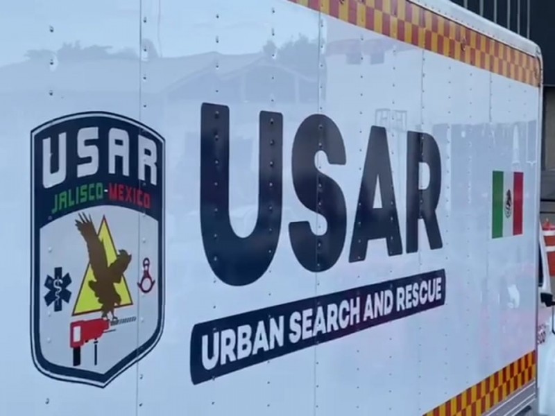 Grupo Usar Jalisco auxiliará en rescate de persona en Colima