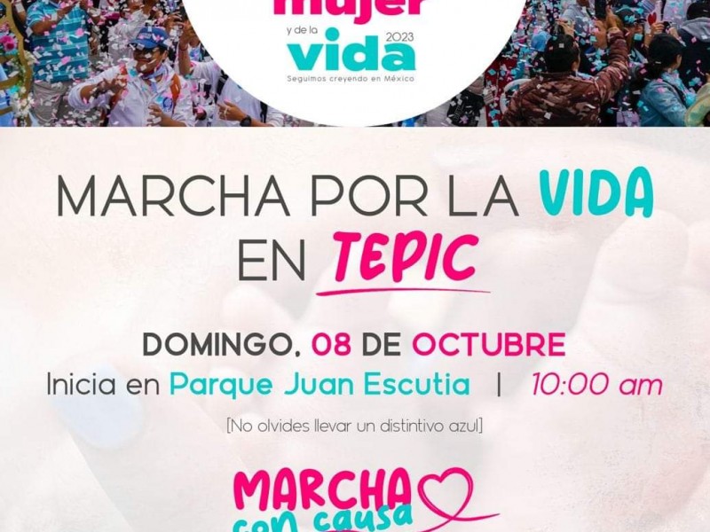 Grupos provida convocan a marchar el próximo domingo