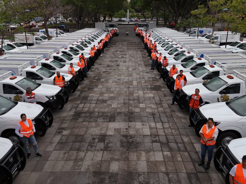 Guadalajara adquiere equipo para mejorar la prestación de Servicios Públicos