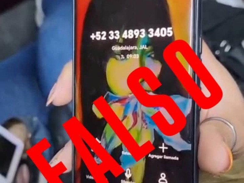 Guadalajara advierte sobre reporte de extorsión