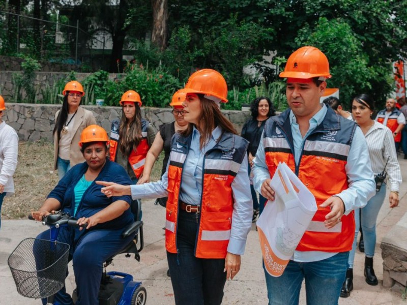Guadalajara realiza obras de rehabilitación en espacios de cuidado y vialidades