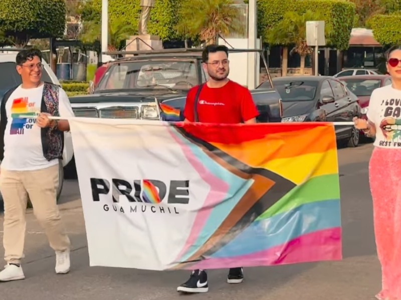 Guamúchil se pinta de colores con la quinta Marcha del Orgullo LGBT