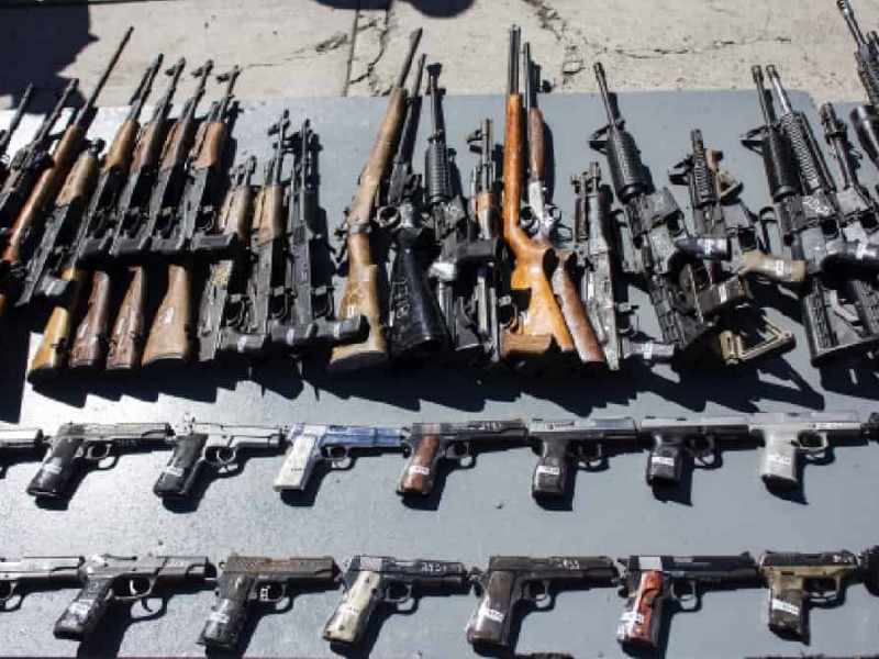 Guanajuato incauta armas, pero homicidios no descienden