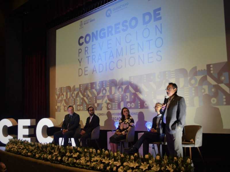Guanajuato participa en el Congreso nacional de Prevención de Adicciones.