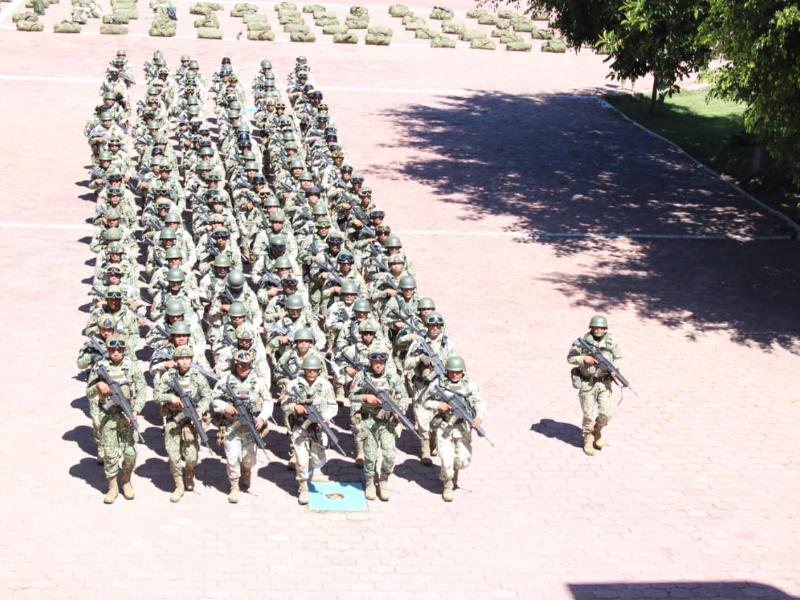 Guanajuato suma 2 mil 100 militares en refuerzos anunciados desde septiembre