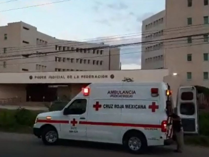 GUARDIA DE SEGURIDAD LESIONADO TRAS ACCIDENTE DE MOTOCICLETA