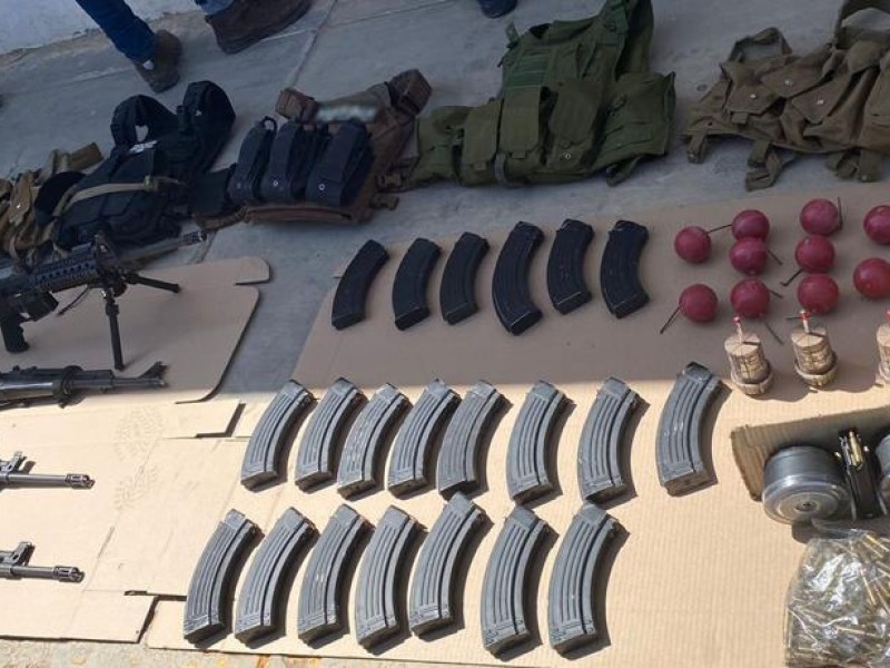 Guardia Nacional asegura 13 artefactos explosivos en Zacatecas