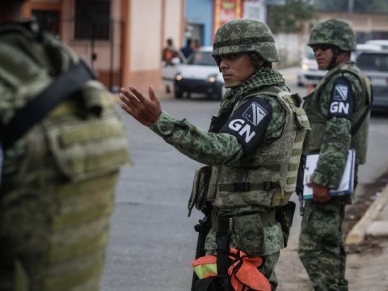 Guardia Nacional en Iztapalapa y GAM