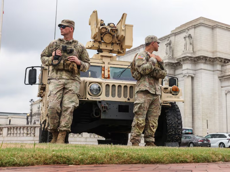 Guardia Nacional en Washington portará armas