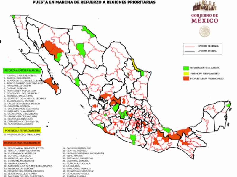 Guardia Nacional llegaría a 13 municipios de Zacatecas