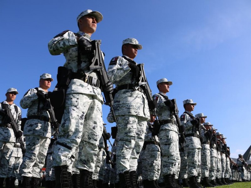 Aumentará fuerza Guardia Nacional en lugar de Policía Estatal