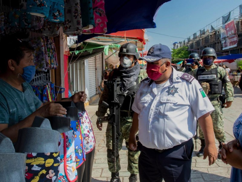 Participa la Guardia Nacional en acciones contra el Covid-19