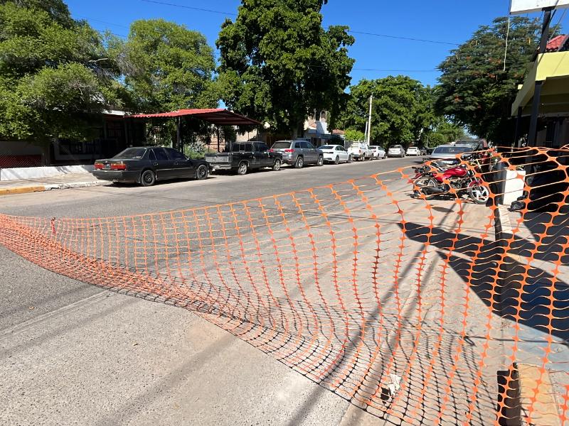 Guasave: Cierran temporalmente la calle Juan Carrasco por trabajos en Blas Valenzuela