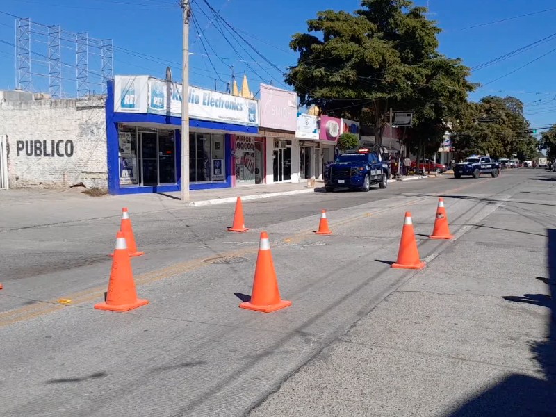 Guasave: Regidor exige investigar obra fallida de la calle Cuauhtémoc