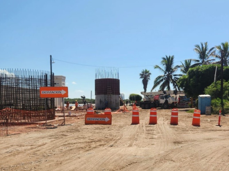 Guasave: Restauranteros sufren crisis económica por obras del puente Bellavista