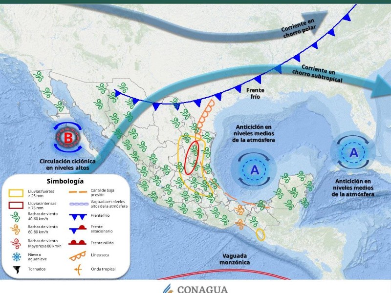 Guaymas con máxima de 32°C