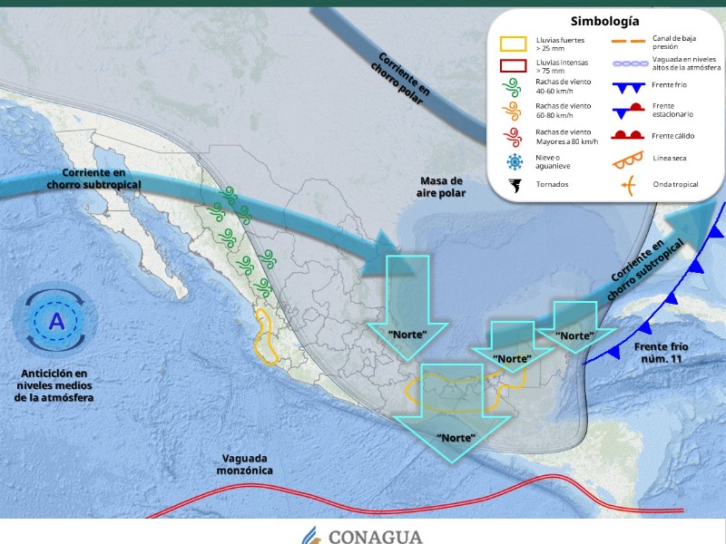 Guaymas con máxima de 32°C Guaymas con máxima de 32°C