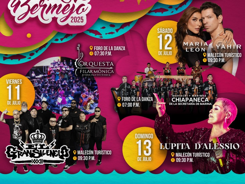Guaymas se enciende con el Festival Mar Bermejo 2025