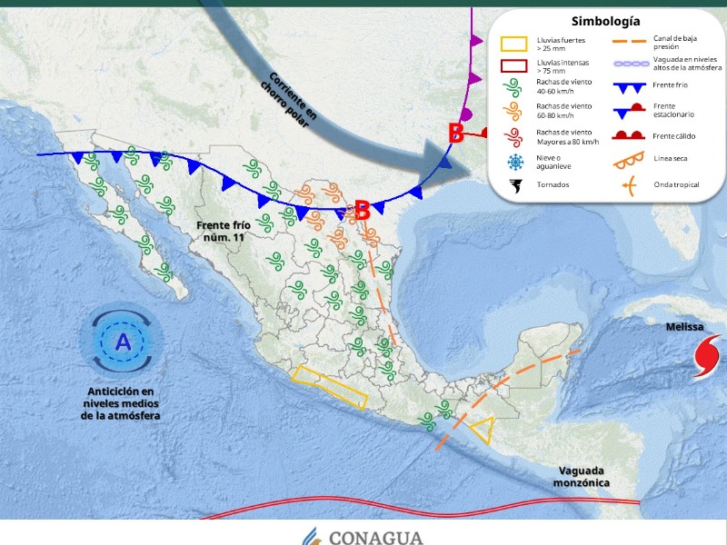 Guaymas con máxima de 33°C Guaymas con máxima de 33°C
