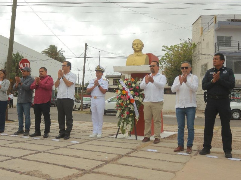 Guaymas conmemora Batalla de Puebla con ceremonia cívica