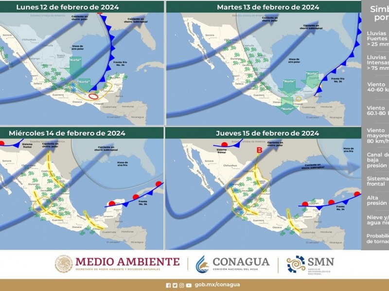 Guaymas mínima de 10°c con vientos de 40 km/h