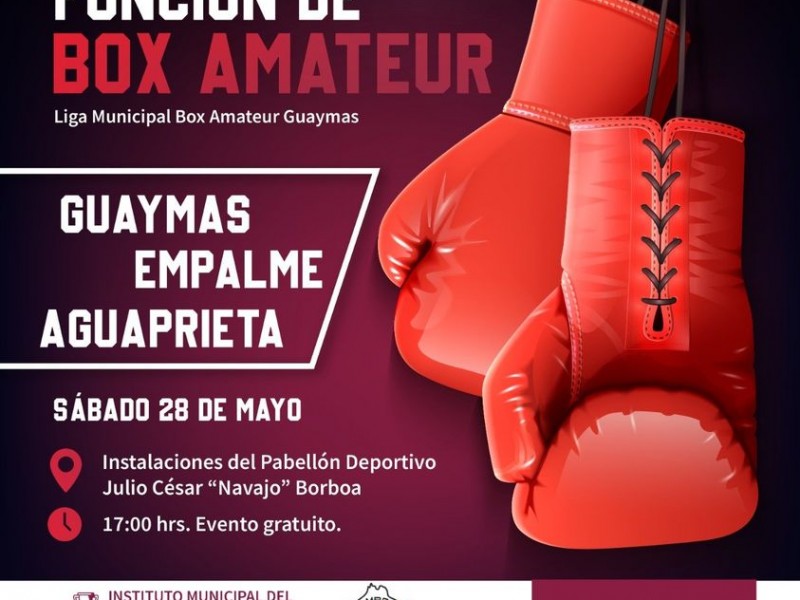 Guaymas se prepara para evento de boxeo