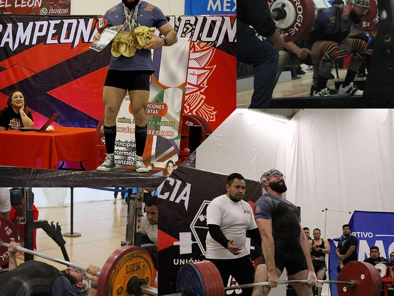 Guaymense Dino Durán Vega se corona campeón Nacional de Powerlifting