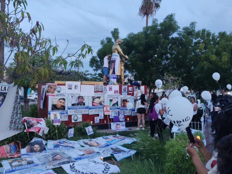 Guerreras buscadoras marchan por sus desaparecidos