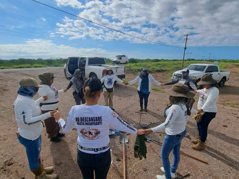 Guerreras Buscadoras siguen descartando puntos en el Valle de Guaymas