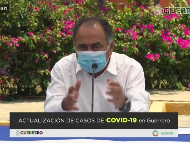 Guerrero acumula 1,272 casos positivos de coronavirus y 175 muertes