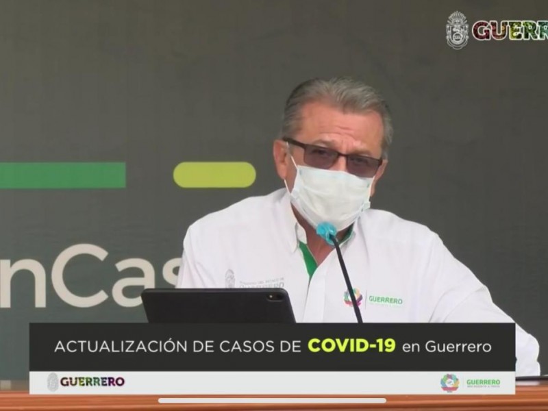 Guerrero acumula más de 1,600 casos confirmados de coronavirus