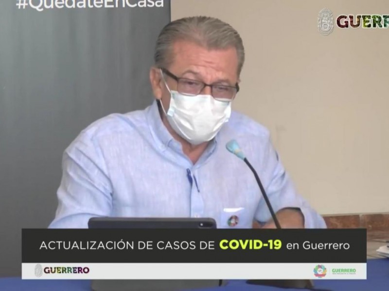 Guerrero alcanza los 600 casos confirmados de Covid-19