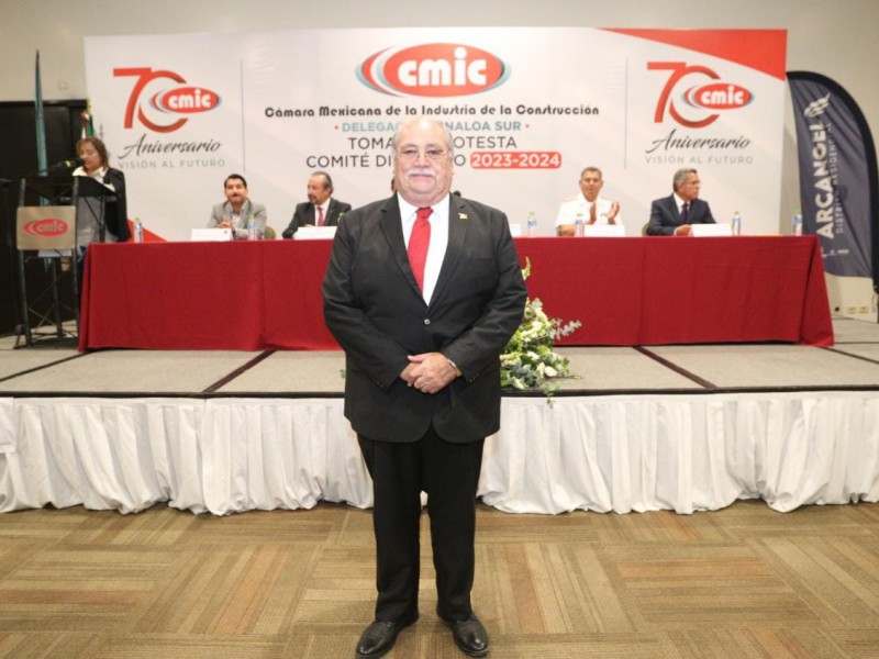 Guillermo Trewartha toma protesta por  tercera ocasión en CMIC