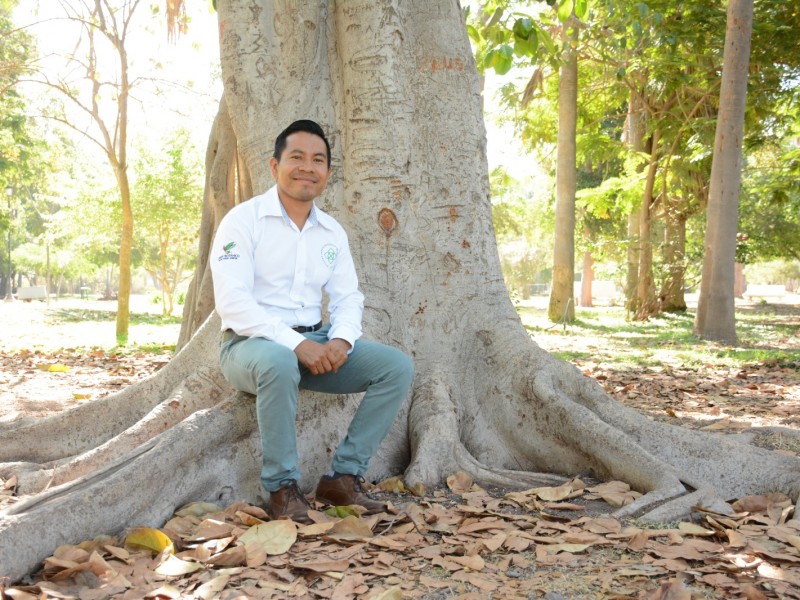 Gustavo Castañeda, biólogo y educador ambiental del Parque Sinaloa