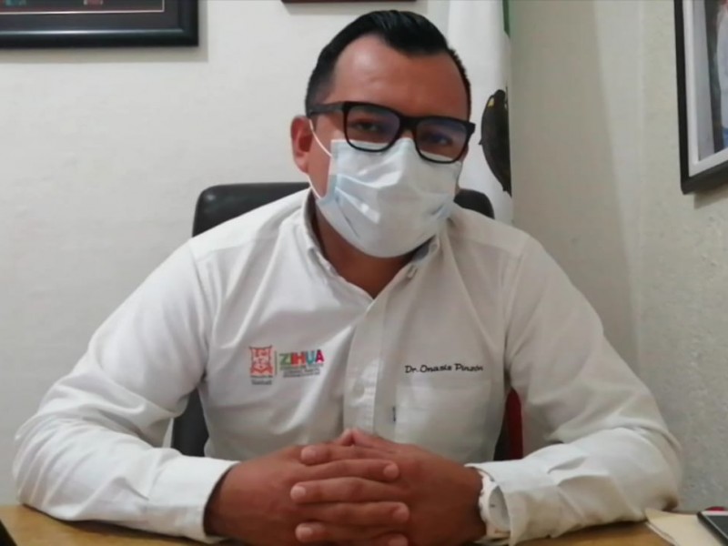 Ha disminuido un 60% el índice de contagios en Zihuatanejo