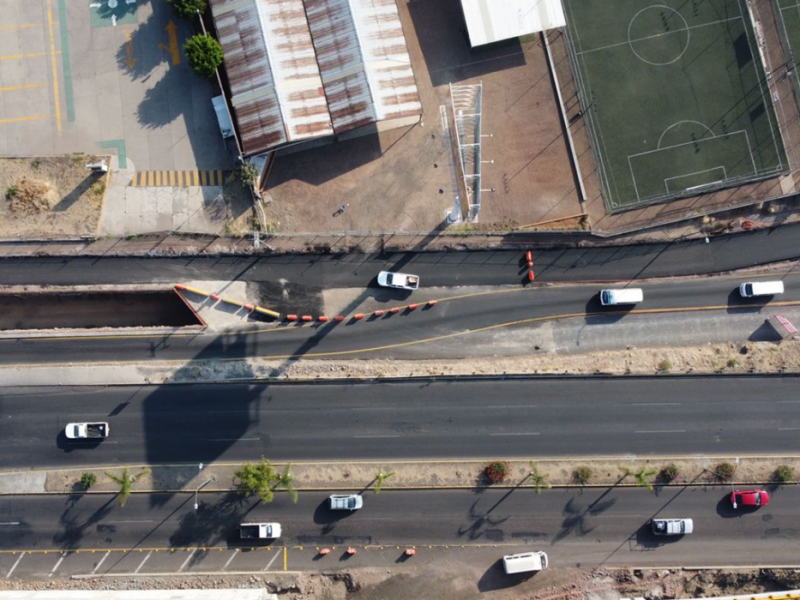 Habilitan retorno en obra vial de Salida a Salamanca