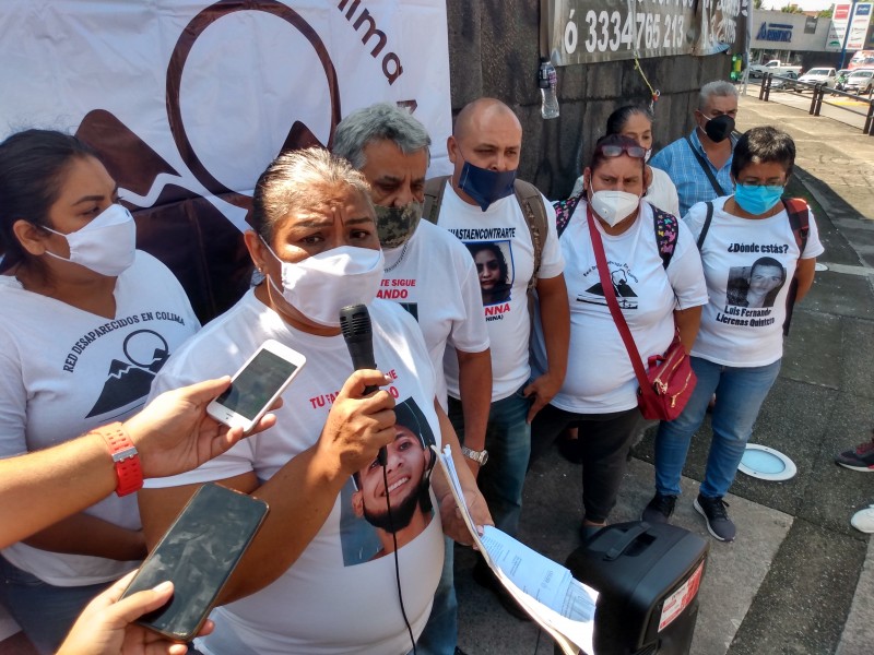 Habitantes de Colima piden ayuda para buscar a familiares desaparecidos
