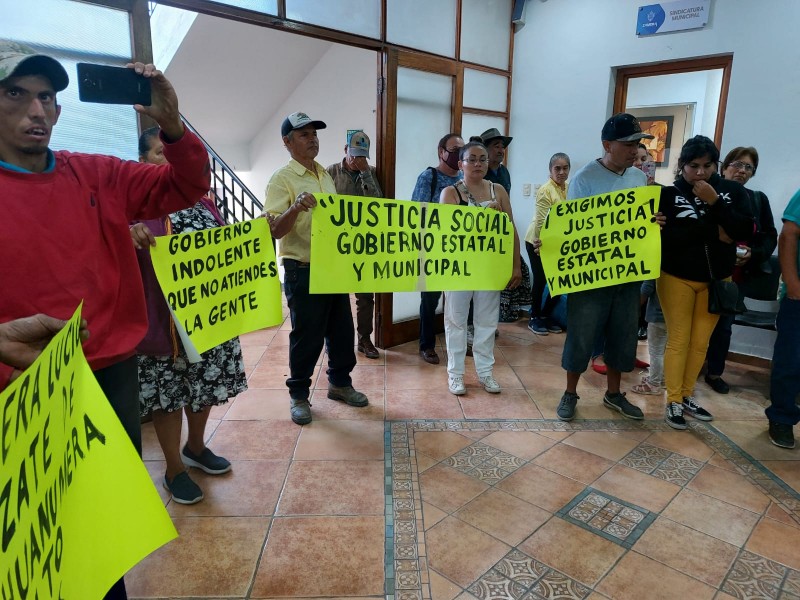 Habitantes de colonias zamoranas denuncian presunta omisión a solicitudes ciudadanas