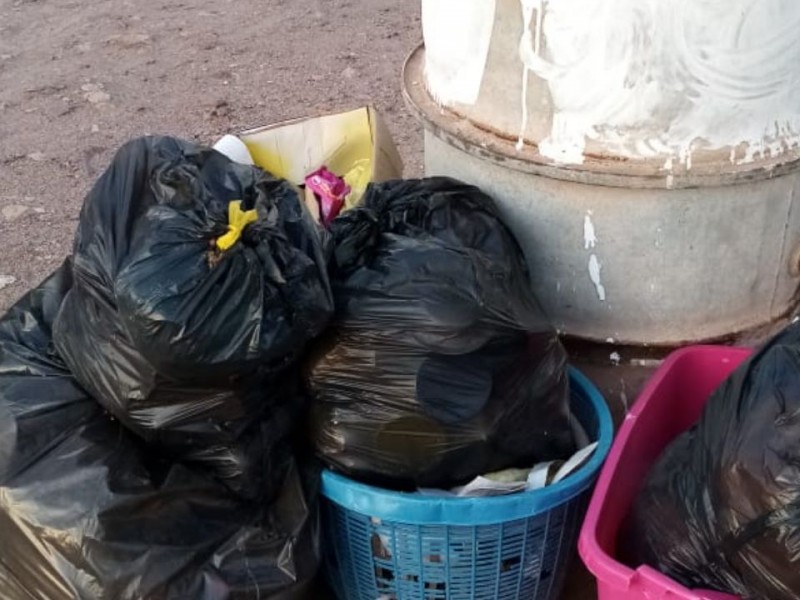 Habitantes de El Carrizo denuncian fallas en recolección de basura