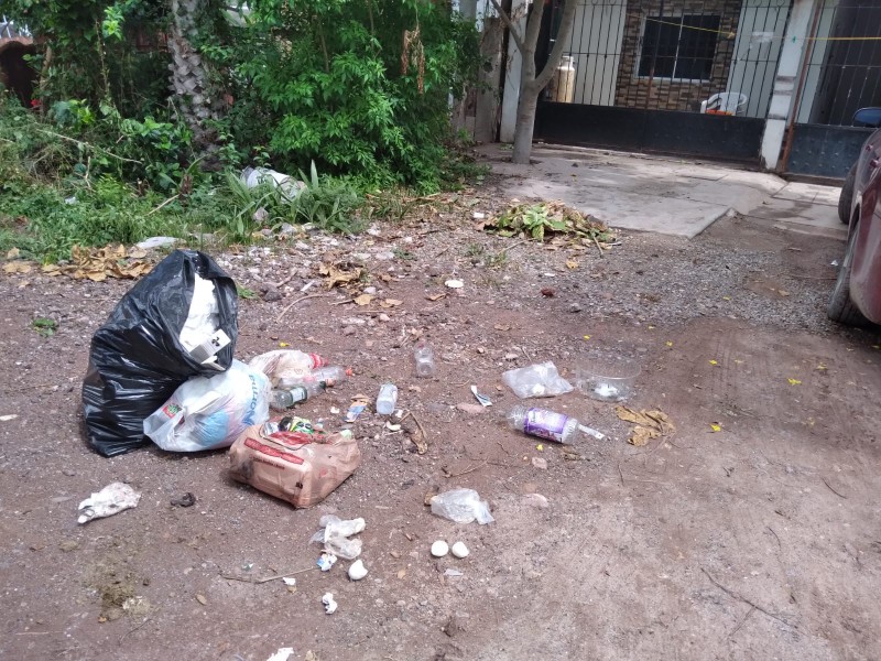 Habitantes de la Ferrusquilla denuncian fallas en recolección de basura