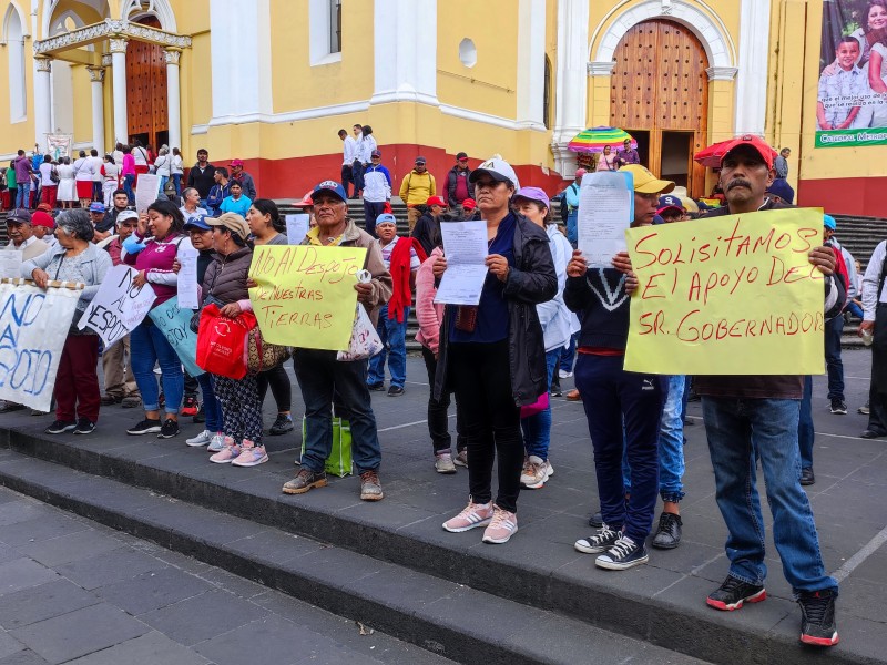 Habitantes de perote denuncian despojo de 260 hectáreas