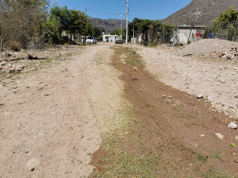 Habitantes del Nuevo San Miguel piden a JAPAMA atienda fuga