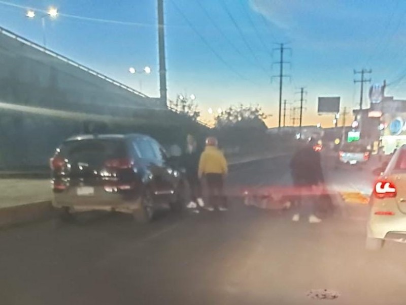 Habitantes del salitre bloquearon paseo de la República por desaparición de menor