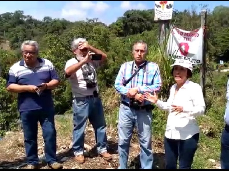 Habitantes no quieren puente en Xico