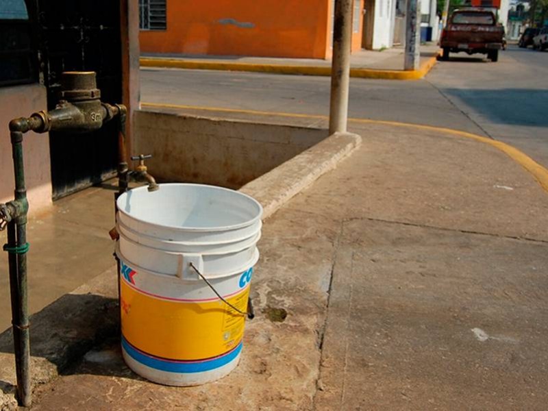 Habrá falta de agua en el fracc. Nuevo Veracruz