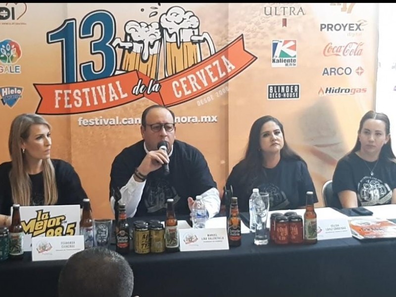 Habrá Festival de la Cerveza este año en Hermosillo